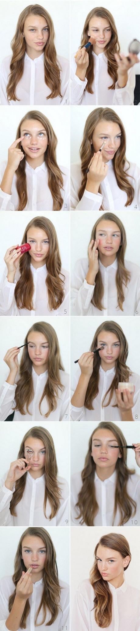 12-year-old-makeup-tutorial-for-school-26_2 12 jaar oude make-up les voor school