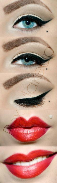 1950s-pinup-makeup-tutorial-30_11 1950 pinup make-up tutorial