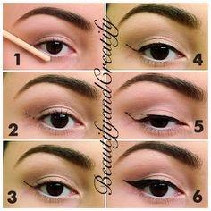60s-cat-eye-makeup-tutorial-26_5 60s cat eye make-up les