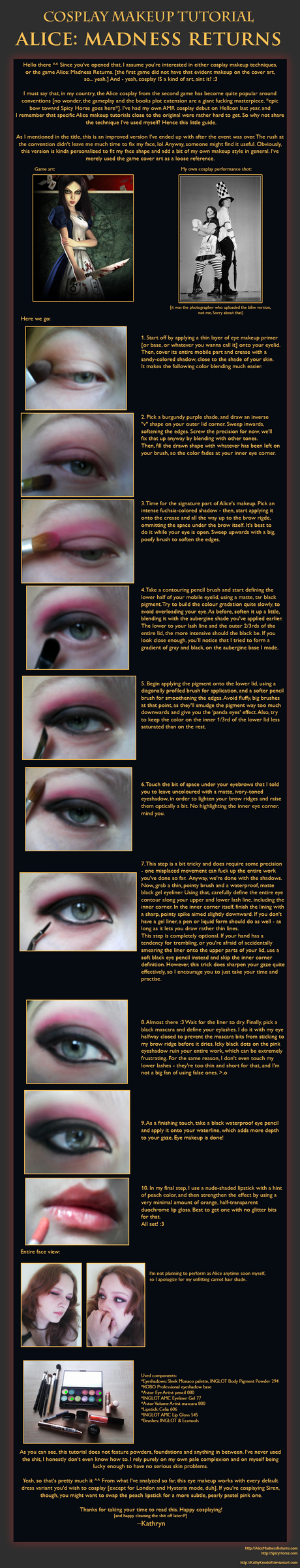 alice-liddell-makeup-tutorial-39 Alice liddell make-up les