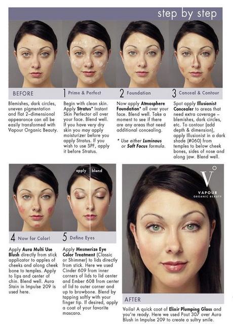 apply-makeup-step-by-step-guides-10_2 Make-up stap voor stap gidsen toepassen
