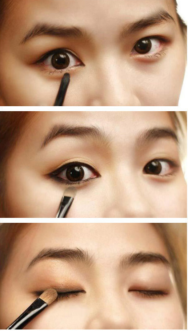asian-eye-makeup-tutorial-everyday-17 Aziatische make-up les elke dag