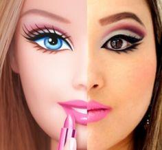 barbie-inspired-makeup-tutorial-94_7 Barbie geïnspireerde make-up les