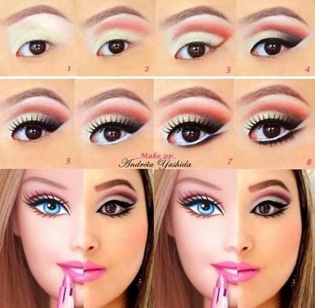 barbie-makeup-tutorial-34 Barbie Make-up les