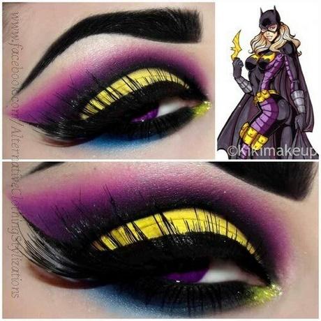 bat-woman-makeup-tutorial-89_12 Bat woman make-up les