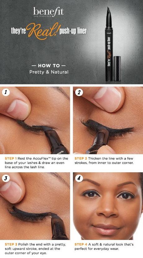Benefit cosmetics make-up tutorial