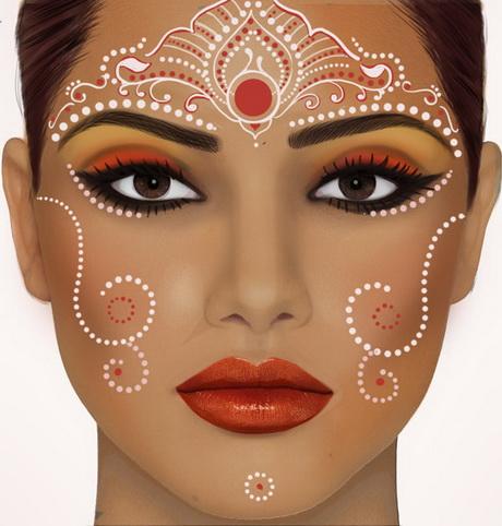 bengali-bridal-makeup-indian-step-by-step-88_7 Bengali bruids make-up Indiaas stap voor stap