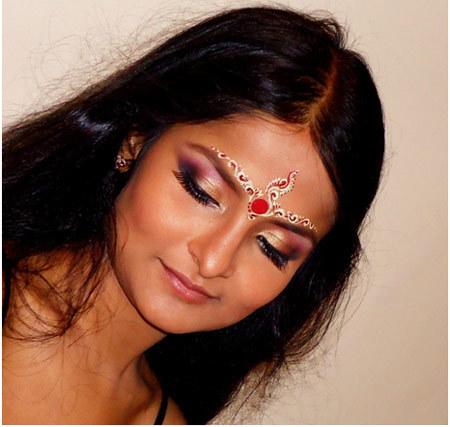 Bengali bruids make-up stap voor stap
