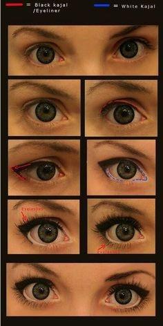 big-brown-eyes-makeup-tutorial-55_9 Grote bruine ogen make-up les