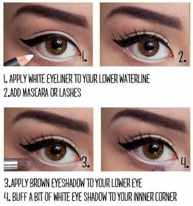bigger-eyes-makeup-step-by-step-37_9 Grotere ogen make-up stap voor stap