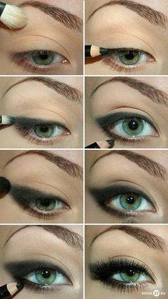 black-eye-makeup-step-by-step-15_2 Blauw oog make-up stap voor stap