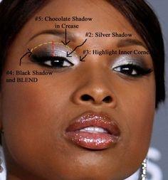 black-eyeshadow-makeup-tutorial-for-black-women-57_3 Black eyeshadow make-up les voor zwarte vrouwen