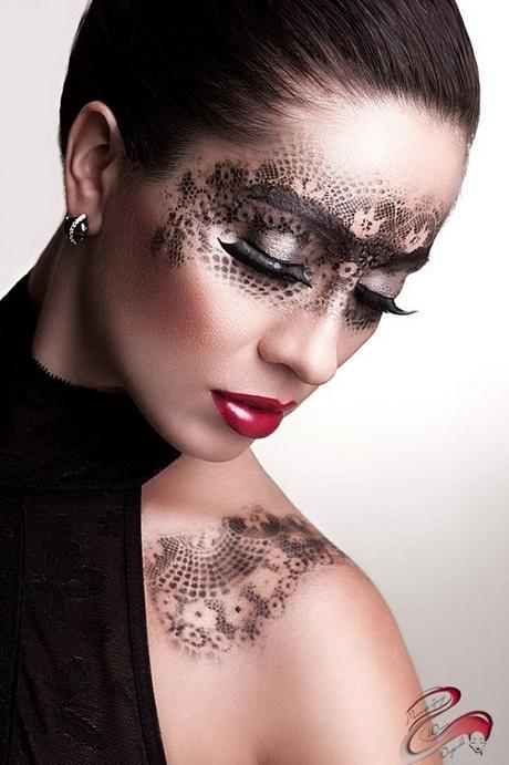 black-lace-mask-makeup-tutorial-06_6 Black lace mask make-up tutorial