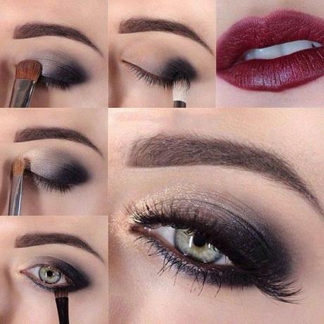 black-smokey-eye-makeup-step-by-step-73_10 Zwarte smokey oog make-up stap voor stap