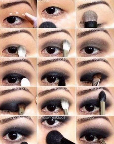black-smokey-eyes-makeup-tutorial-96_11 Black smokey eyes make-up les