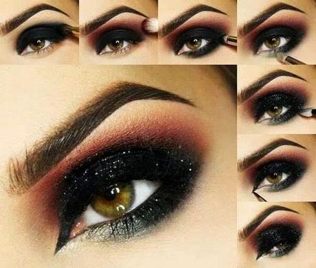 black-smokey-eyes-makeup-tutorial-96_8 Black smokey eyes make-up les
