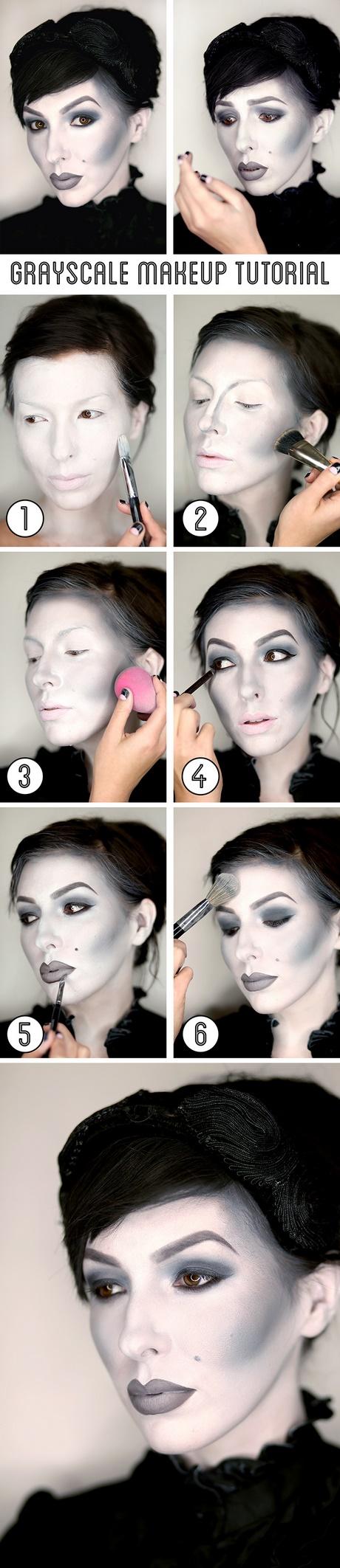 black-white-makeup-tutorial-55_10 Zwarte witte make-up les