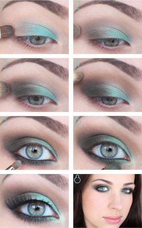 blue-and-green-makeup-tutorial-89_6 Les blauw en groen make-up