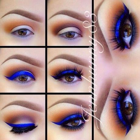 blue-eye-makeup-for-brown-eyes-tutorial-91_3 Blauw oog make-up voor bruine ogen tutorial