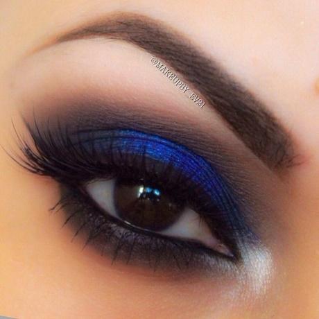blue-eye-makeup-for-brown-eyes-tutorial-91_8 Blauw oog make-up voor bruine ogen tutorial