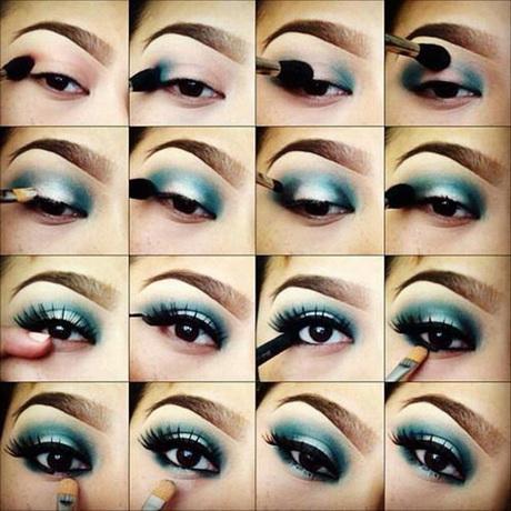 blue-eyed-makeup-tutorial-91_10 Blue eyed make-up les