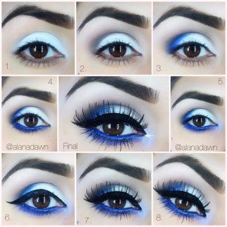 blue-silver-eye-makeup-tutorial-20_5 Blue silver eye make-up les
