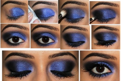 blueblack-smokey-eye-makeup-tutorial-67 Blue / black smokey eye make-up tutorial