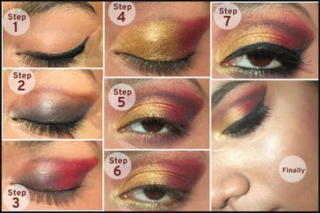 bridal-makeup-indian-step-by-step-24 Bruids make-up Indiaas stap voor stap