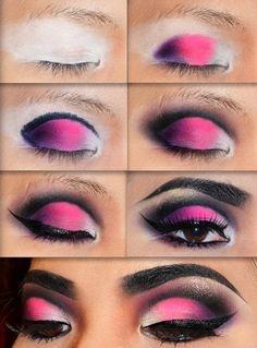 bright-pink-lip-makeup-tutorial-18_7 Helderroze Lip make-up les