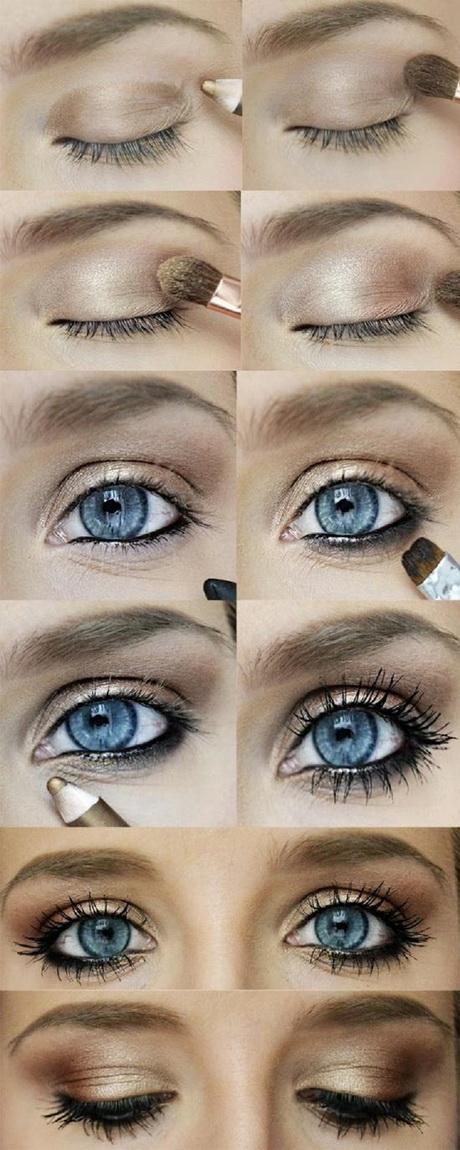 bronze-eye-makeup-step-by-step-23_12 Bronzen oog make-up stap voor stap