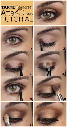 bronze-eye-makeup-step-by-step-23_3 Bronzen oog make-up stap voor stap