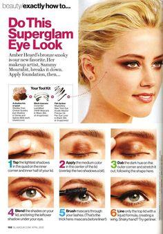 bronze-eyes-makeup-tutorial-44_4 Bronzen ogen make-up les