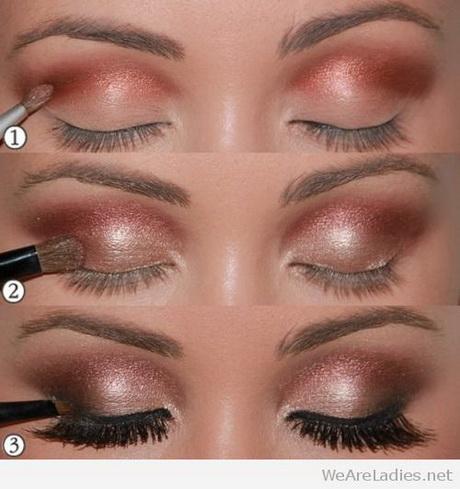 bronze-eyes-makeup-tutorial-44_5 Bronzen ogen make-up les