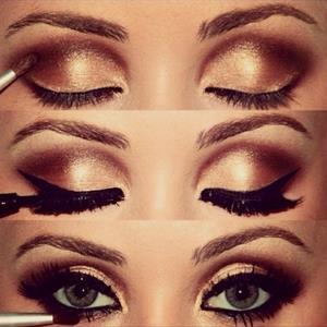 bronze-smokey-eye-makeup-tutorial-21_12 Bronze smokey eye make-up tutorial