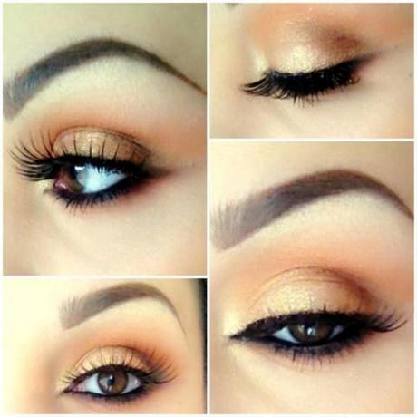 brown-eye-makeup-tutorial-for-prom-41_2 Brown eye make-up les voor het bal