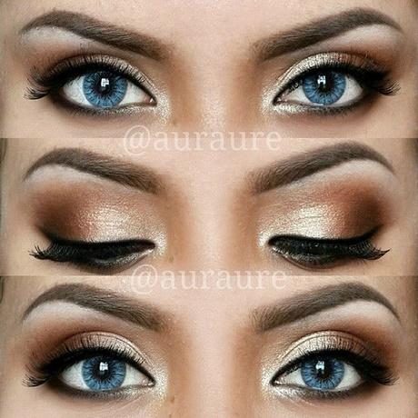 brown-eye-makeup-tutorial-for-prom-41_5 Brown eye make-up les voor het bal