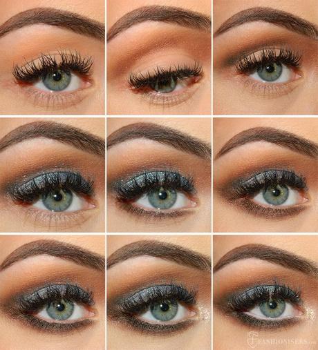brown-eye-makeup-tutorial-for-prom-41_6 Brown eye make-up les voor het bal