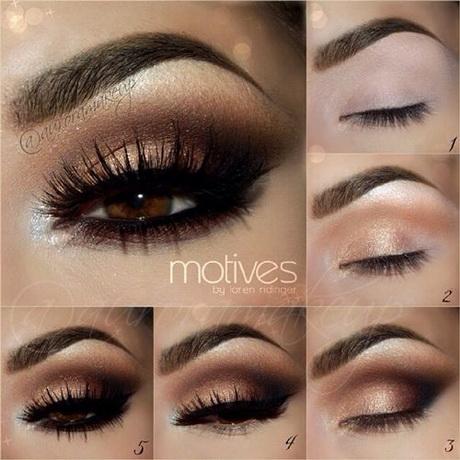 brown-smokey-eye-makeup-step-by-step-01_7 Bruine smokey eye make-up stap voor stap