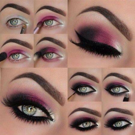 burgundy-eye-makeup-tutorial-95_2 Les voor Bourgondië oog make-up