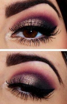 burgundy-eye-makeup-tutorial-95_7 Les voor Bourgondië oog make-up