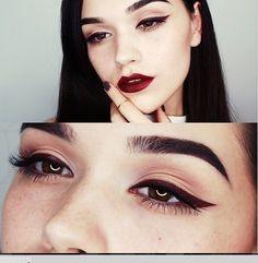 burgundy-lips-makeup-tutorial-70_4 Burgundy lips make-up les