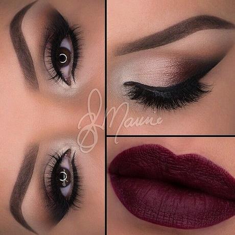 burgundy-lips-makeup-tutorial-70_6 Burgundy lips make-up les