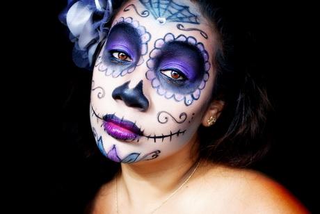 candy-skull-makeup-tutorial-for-men-46_7 Candy skull make-up les voor mannen