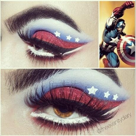 captain-america-eye-makeup-tutorial-00_10 Captain america eye make-up les