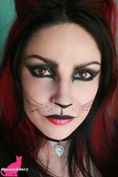 cat-eye-costume-makeup-tutorial-75_4 Cat eye make-up les