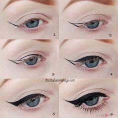 cat-eye-makeup-step-by-step-pictures-77_2 Cat eye make-up stap voor stap foto  s