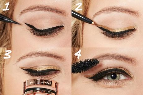 cat-eye-makeup-tutorial-for-beginners-44_12 Cat eye make-up les voor beginners