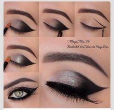 cat-eye-makeup-tutorial-for-beginners-44_2 Cat eye make-up les voor beginners