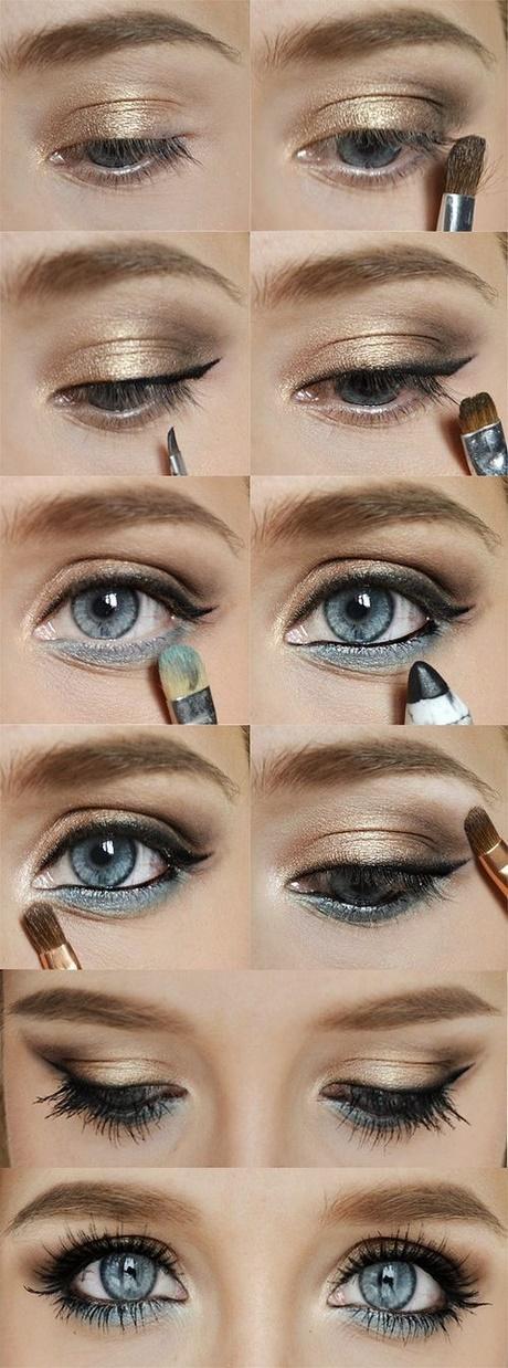 cat-eye-makeup-tutorial-for-beginners-44_5 Cat eye make-up les voor beginners