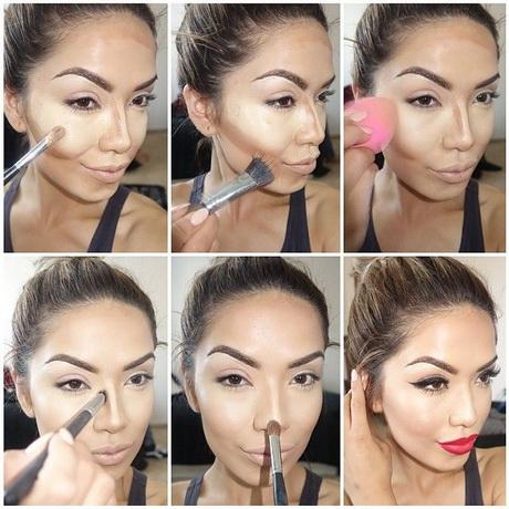 cheekbones-makeup-step-by-step-56_6 Jukbeenderen make-up stap voor stap